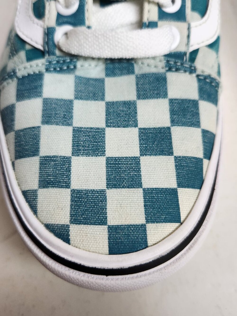 Vans Comfycush Old Skool Checker Men's Size 8.5 Women's 10 Skate Shoes Quetzal - Picture 5 of 13